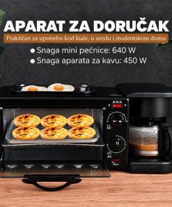 Alternative view of ELEKTRONIKA MorningÉlan™ Električna pećnica 3 u 1
