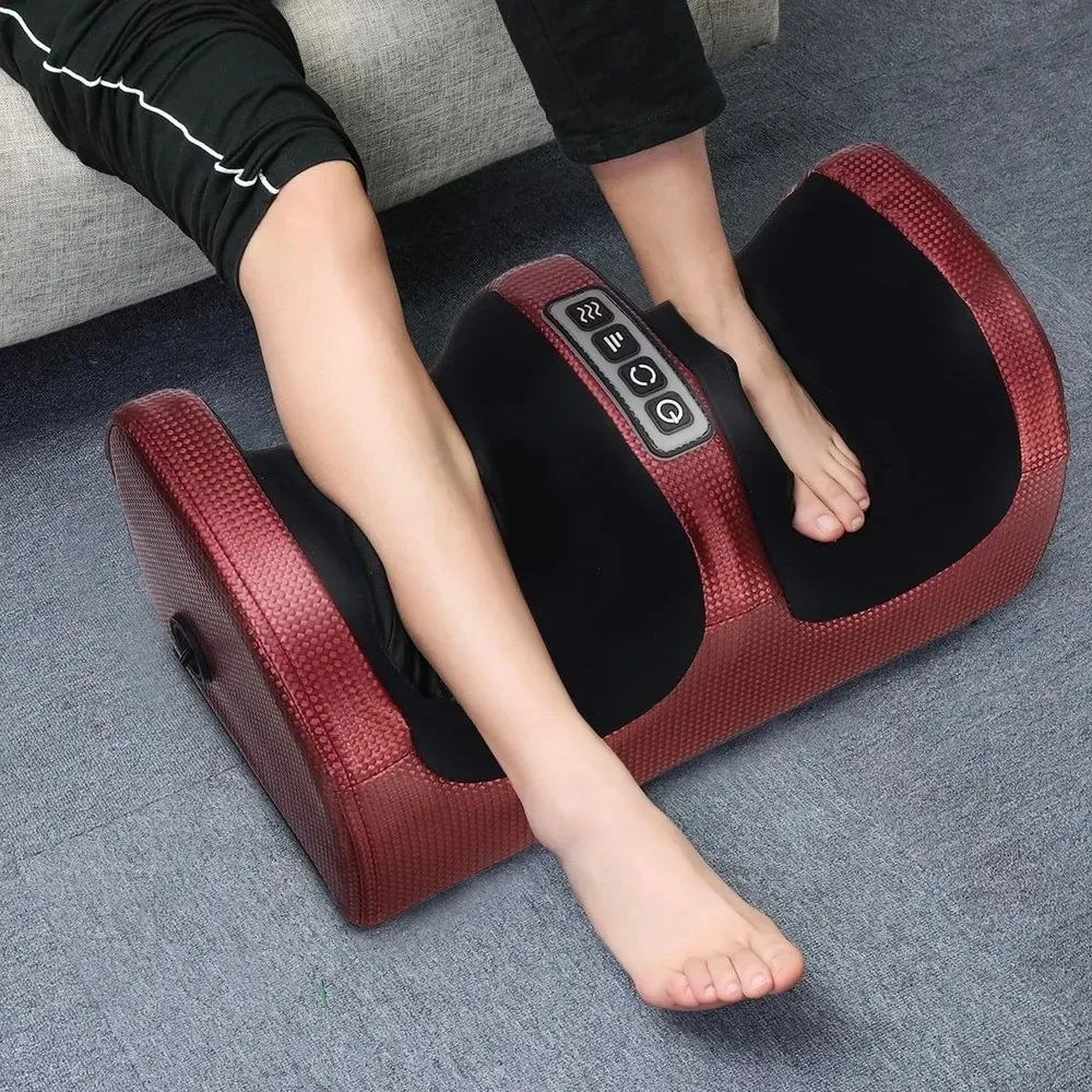 Električni masažer za stopala s grijaćim elementima